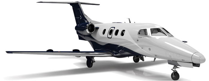 Light jet aircraft suitable for short-haul executive travel, seating up to 7 passengers
