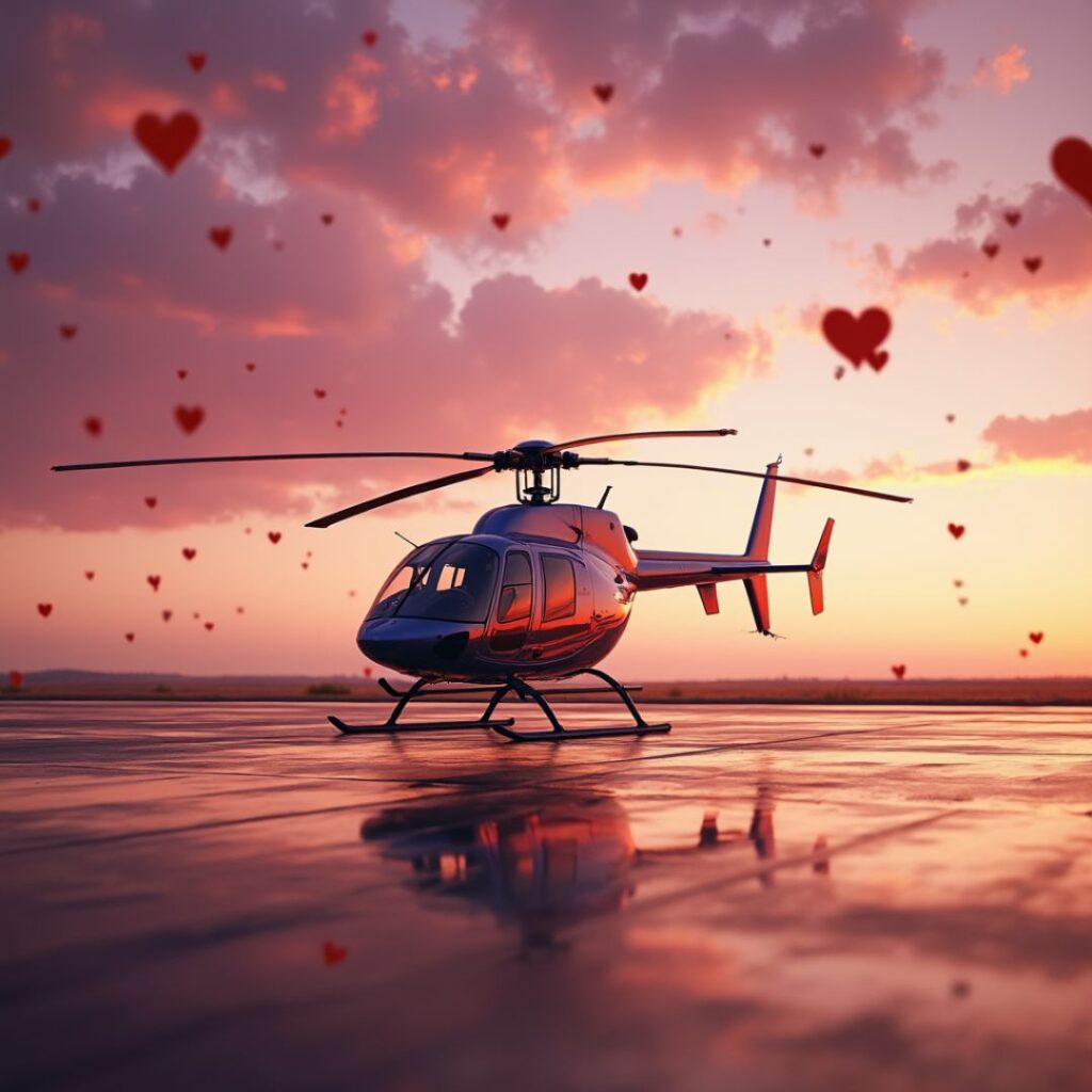 Romantic Valentine’s Day helicopter ride over Mumbai and Ahmedabad skyline by Fly Avcare